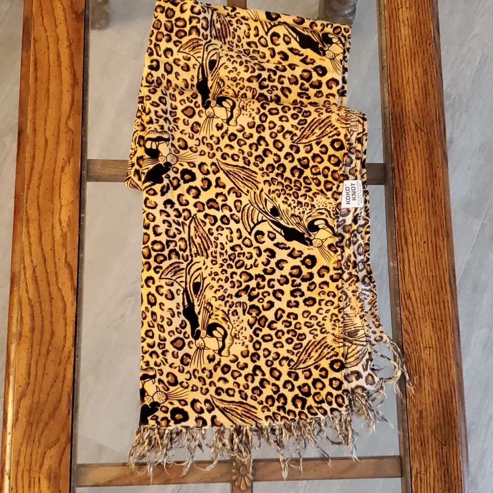 KOKO KNOT brand, Rayon scarf-like new - Picture 2 of 5